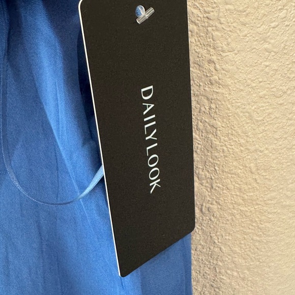 Current Air Ruffled Blue Blouse - Picture 4 of 5